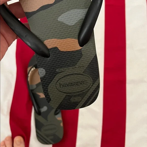 Havaianas Black Men's Flip Flops - Picture 6 of 6